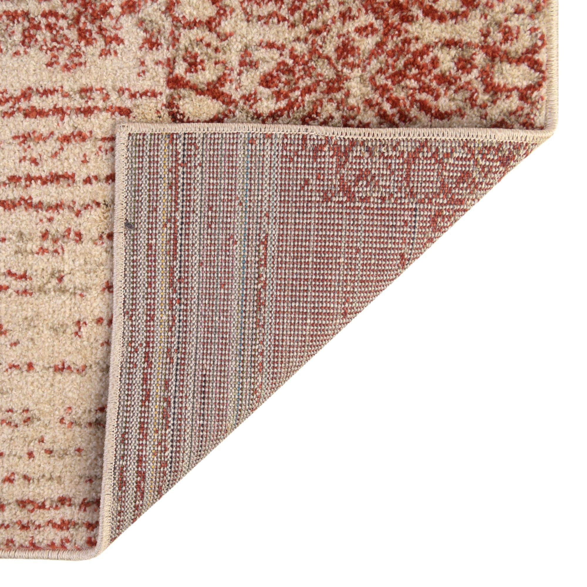 Rugs.com Angelica Collection Rug – 7' x 10' Red Medium Rug Perfect for Bedrooms, Dining Rooms, Living Rooms - Image 9