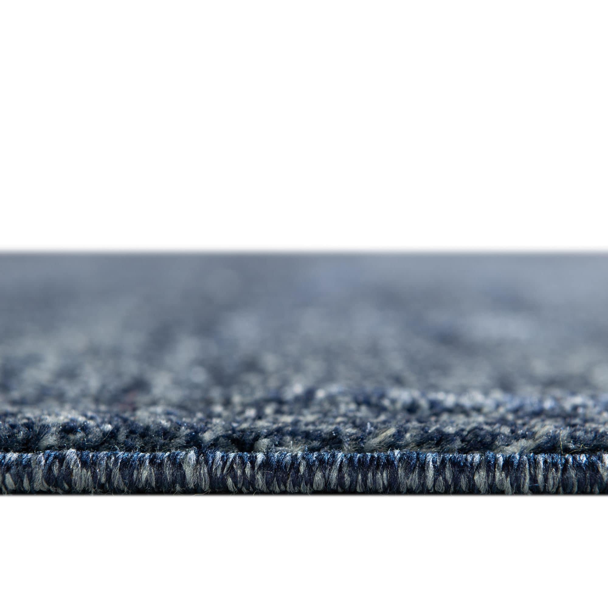 Rugs.com Angelica Collection Rug – 9' x 12' Navy Blue Medium Rug Perfect for Living Rooms, Large Dining Rooms, Open Floorplans - Image 6