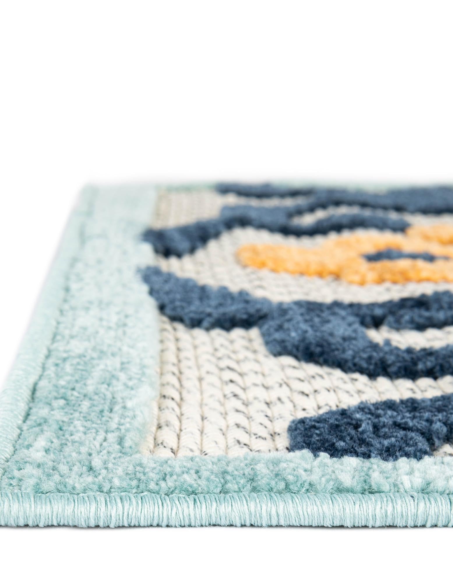 Rugs.com Belize Outdoor Collection Rug – 5x8 Ivory Flatweave-Pile Rug Perfect for Bedrooms, Dining Rooms, Living Rooms - Image 6