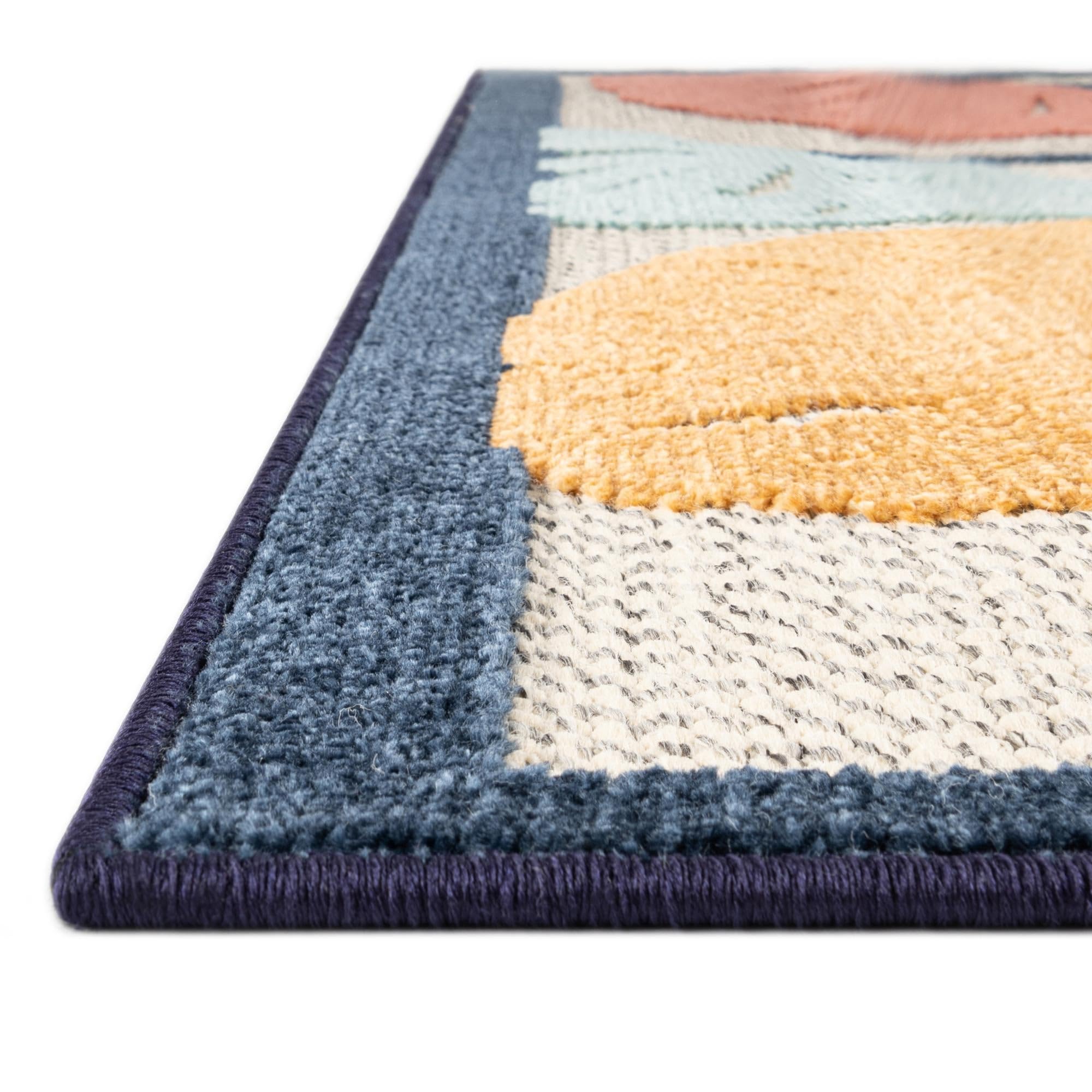 Rugs.com Belize Outdoor Collection Rug – 5x8 Ivory Flatweave-Pile Rug Perfect for Bedrooms, Dining Rooms, Living Rooms - Image 6
