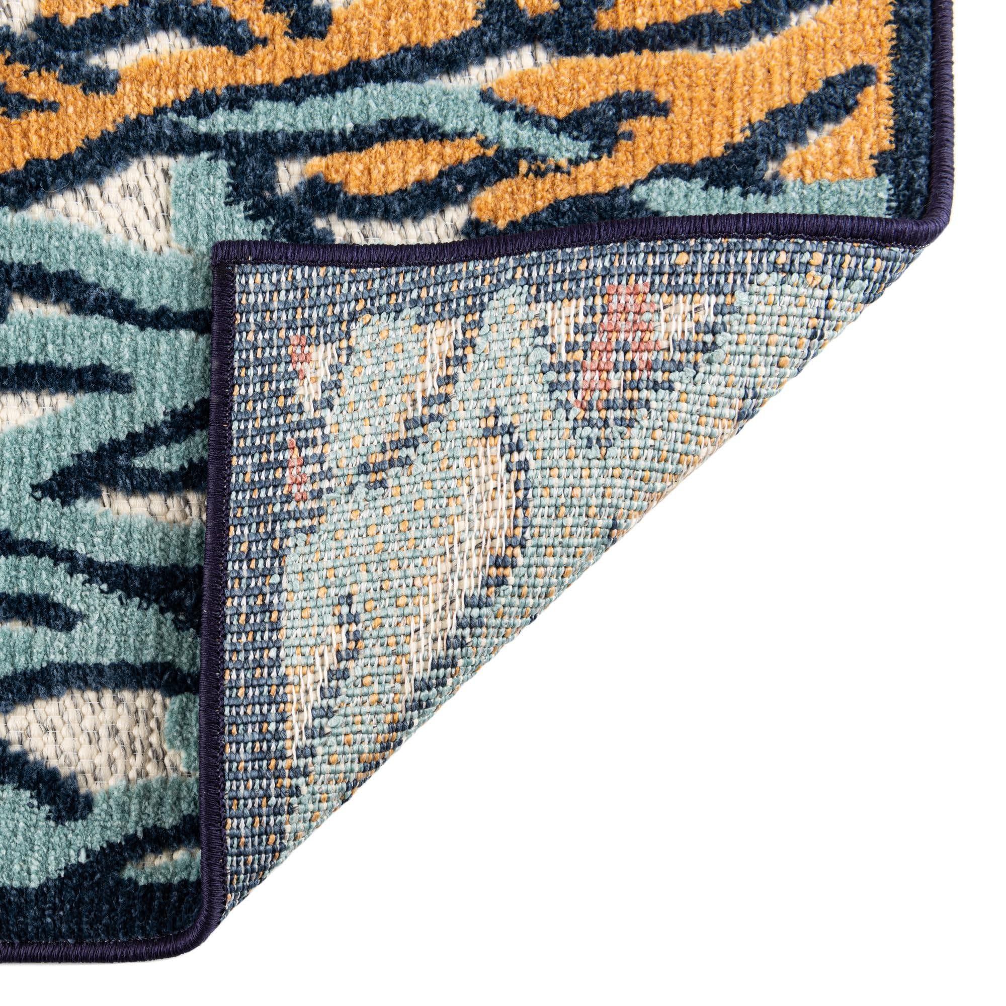 Rugs.com Belize Outdoor Collection Rug – 9x12 Multi Flatweave-Pile Rug Perfect for Living Rooms, Large Dining Rooms, Open Floorplans - Image 8