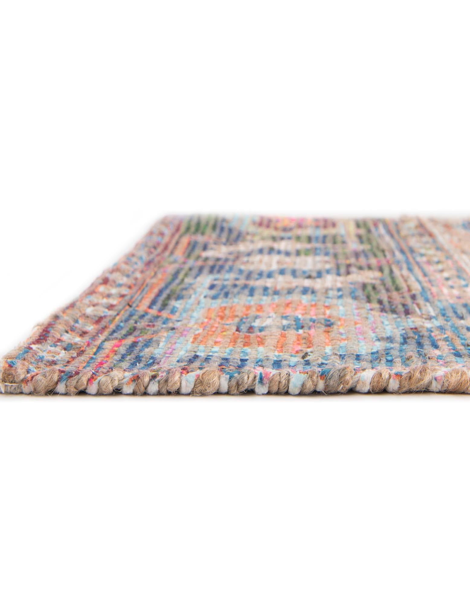 Rugs.com Chenille Jute Collection Rug – 2x3 Multi Medium-Pile Rug Perfect for Entryways, Kitchens, Breakfast Nooks, Accent Pieces - Image 9