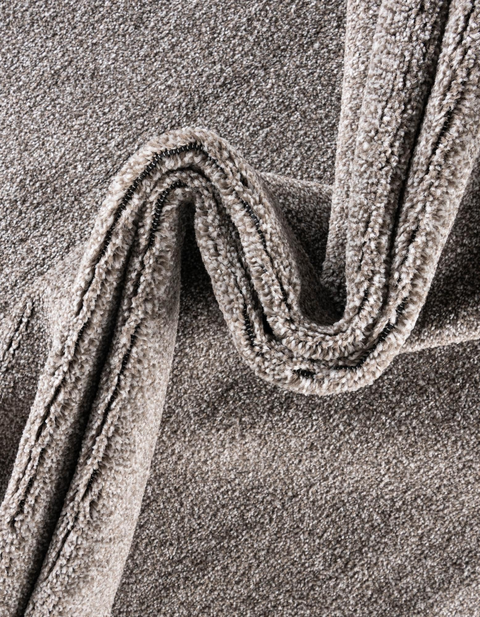 Rugs.com Hera Collection Rug – 8 Ft Square Gray Medium-Pile Rug Perfect for Living Rooms, Kitchens, Entryways - Image 7