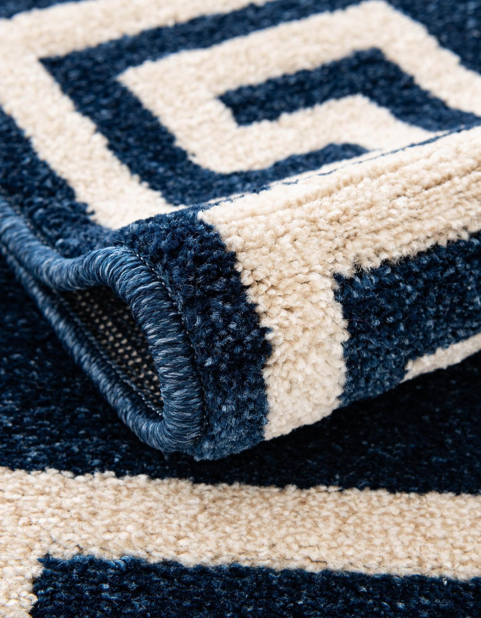 Rugs.com Hera Collection Rug – 9x12 Navy Blue Medium-Pile Rug Perfect for Living Rooms, Large Dining Rooms, Open Floorplans - Image 8