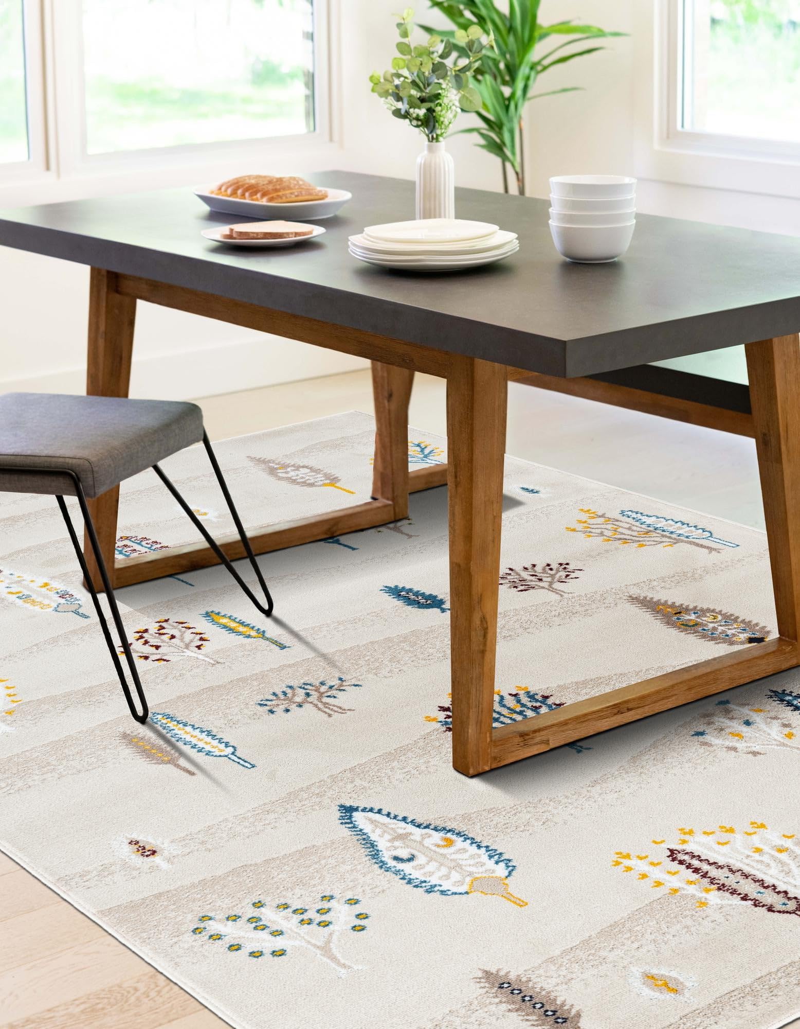 Rugs.com Laguna Collection Rug – 10x14 Ivory Medium-Pile Rug Perfect for Living Rooms, Large Dining Rooms, Open Floorplans - Image 7
