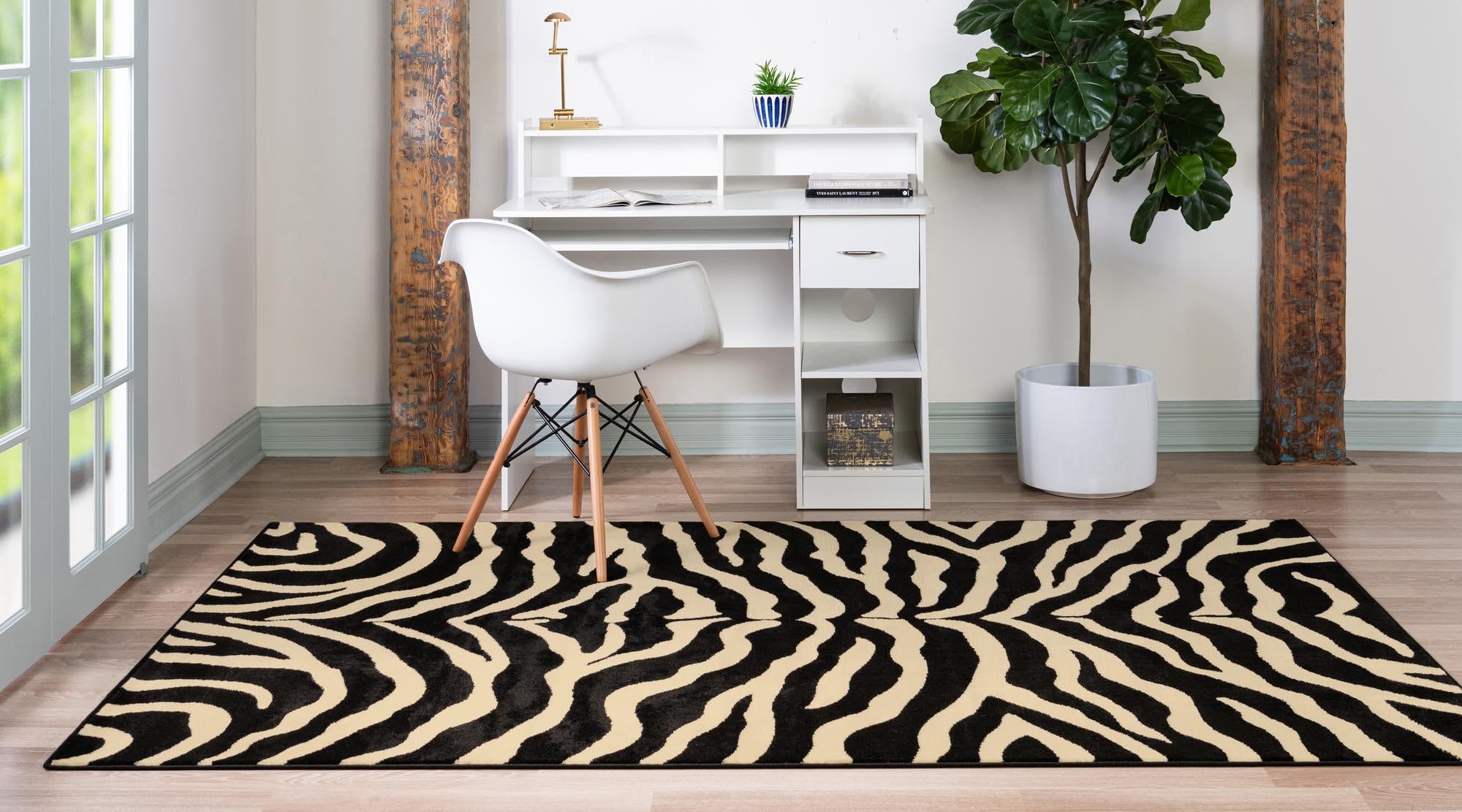 Rugs.com Savannah Collection Rug – 10x13 Black Medium-Pile Rug Perfect for Living Rooms, Large Dining Rooms, Open Floorplans - Image 4