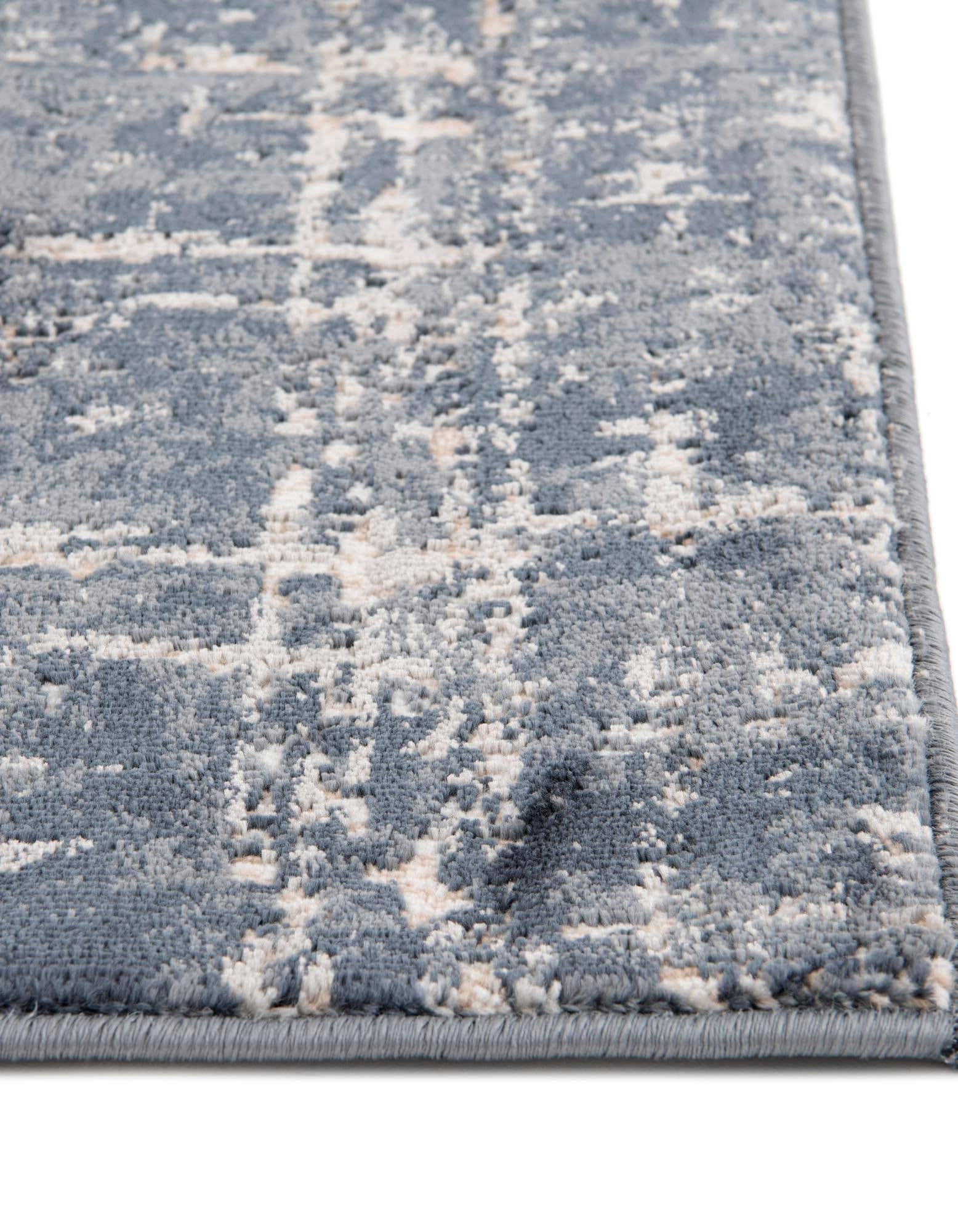Rugs.com Uptown Collection Rug – 6 Ft Runner Navy Blue Medium-Pile Rug Perfect for Hallways, Entryways - Image 7
